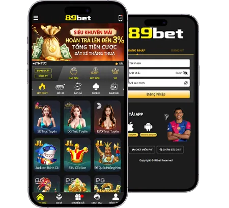 Biểu tượng đa dạng trò chơi, bao gồm thể thao, casino, bắn cá, nổ hũ và đá gà.